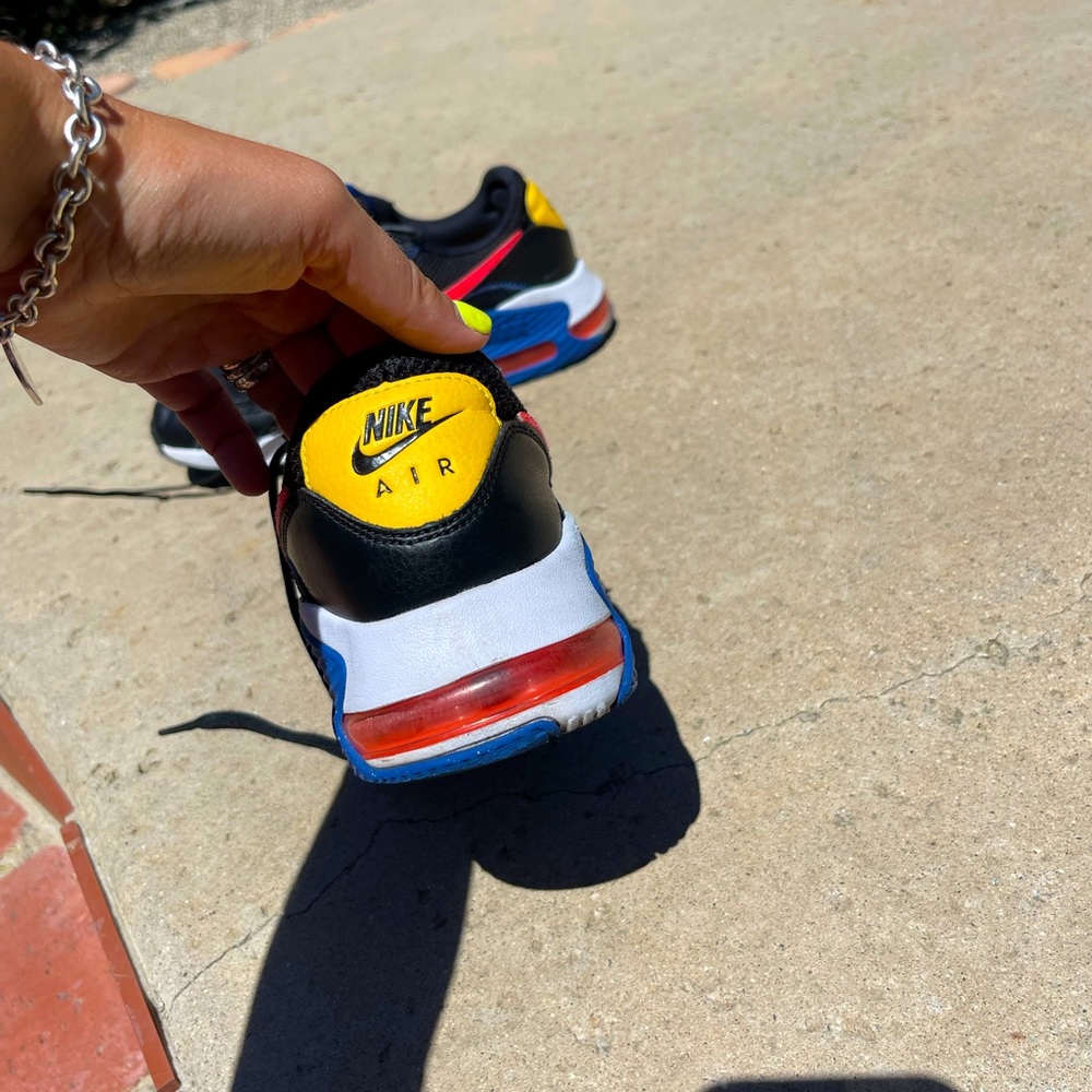 Nike Air Max (Yellow/Blue/Salmon) (10.5)